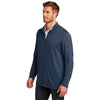 TravisMathew Men's Blue Nights Newport Full-Zip Fleece