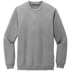 TravisMathew Men's Light Grey Heather Long Weekend Crew