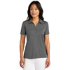 TravisMathew Women's Quiet Shade Grey/Black Coto Performance Polo