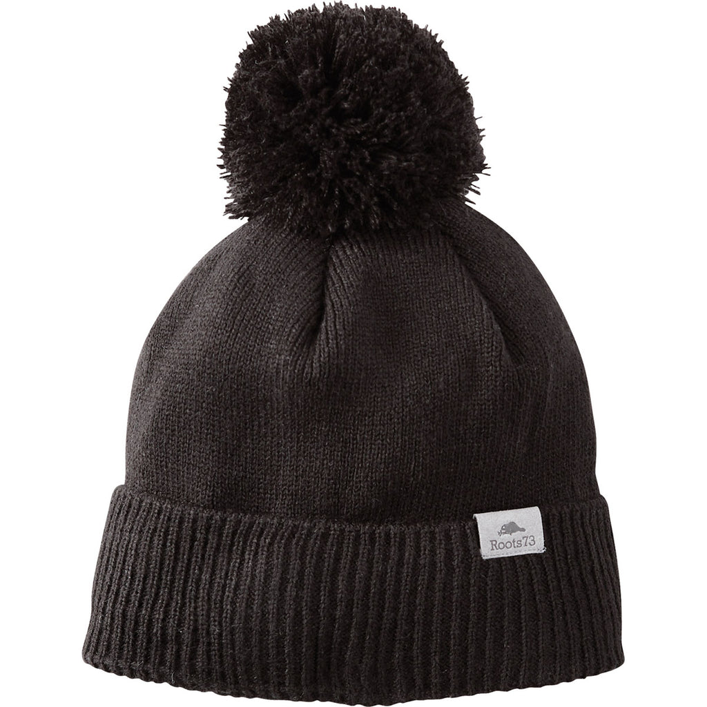 Roots73 Black Shelty Knit Toque