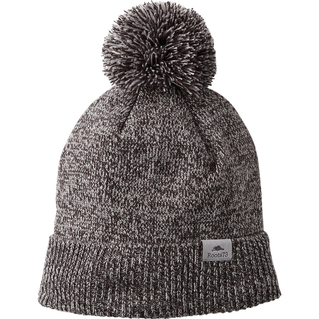 Roots73 Dark Charcoal Mix Shelty Knit Toque