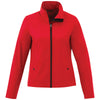 Elevate Women's Team Red Karmine Softshell Jacket