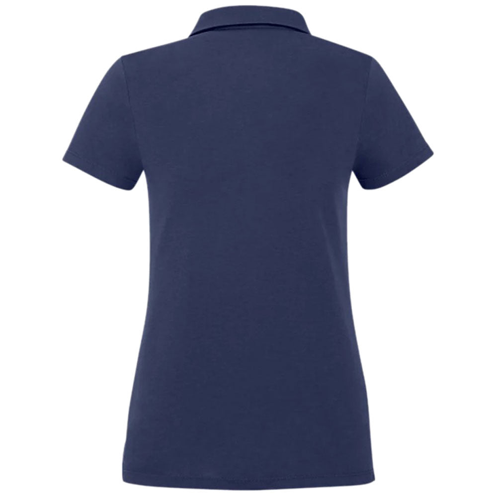 Trimark Women's Vintage Navy Somoto Eco Short Sleeve Polo