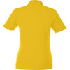 Elevate Women's Yellow Dade Short Sleeve Polo