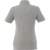 Elevate Women's Heather Grey Belmont Short Sleeve Polo