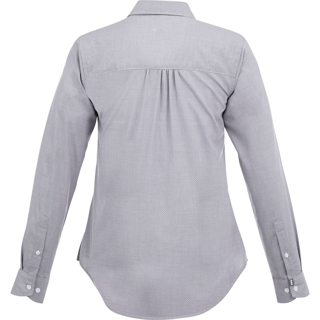 Elevate Women's Grey Storm Thurston Long Sleeve Shirt