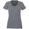 Elevate Women's Heather Charcoal Somoto Eco Short Sleeve Tee