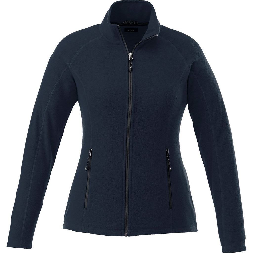 Elevate Women's Navy Rixford Polyfleece Jacket