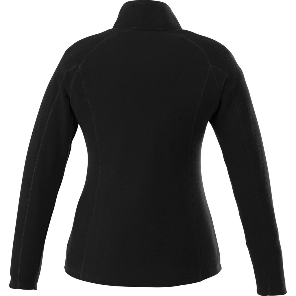 Elevate Women's Black Rixford Polyfleece Jacket
