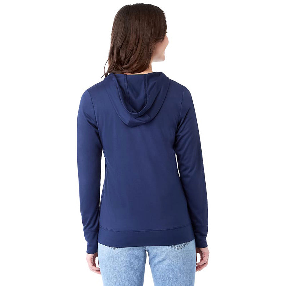 Elevate Women's Vintage Navy Lavar Eco Knit Full Zip Hoody