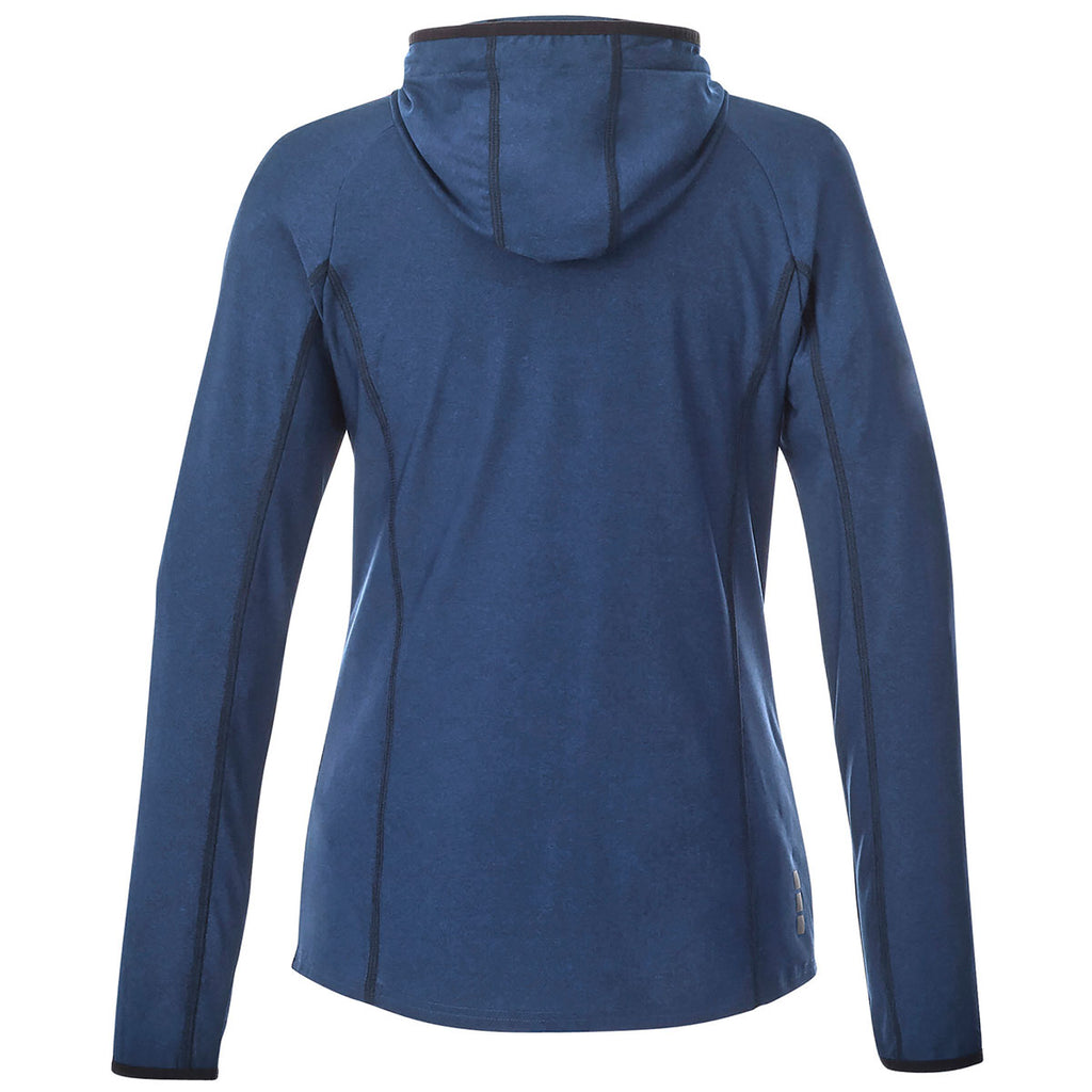 Elevate Women's Olympic Blue Heather Kaiser Knit Jacket