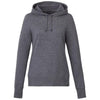 Elevate Women's Heather Dark Charcoal Argus Eco Fleece Hoody