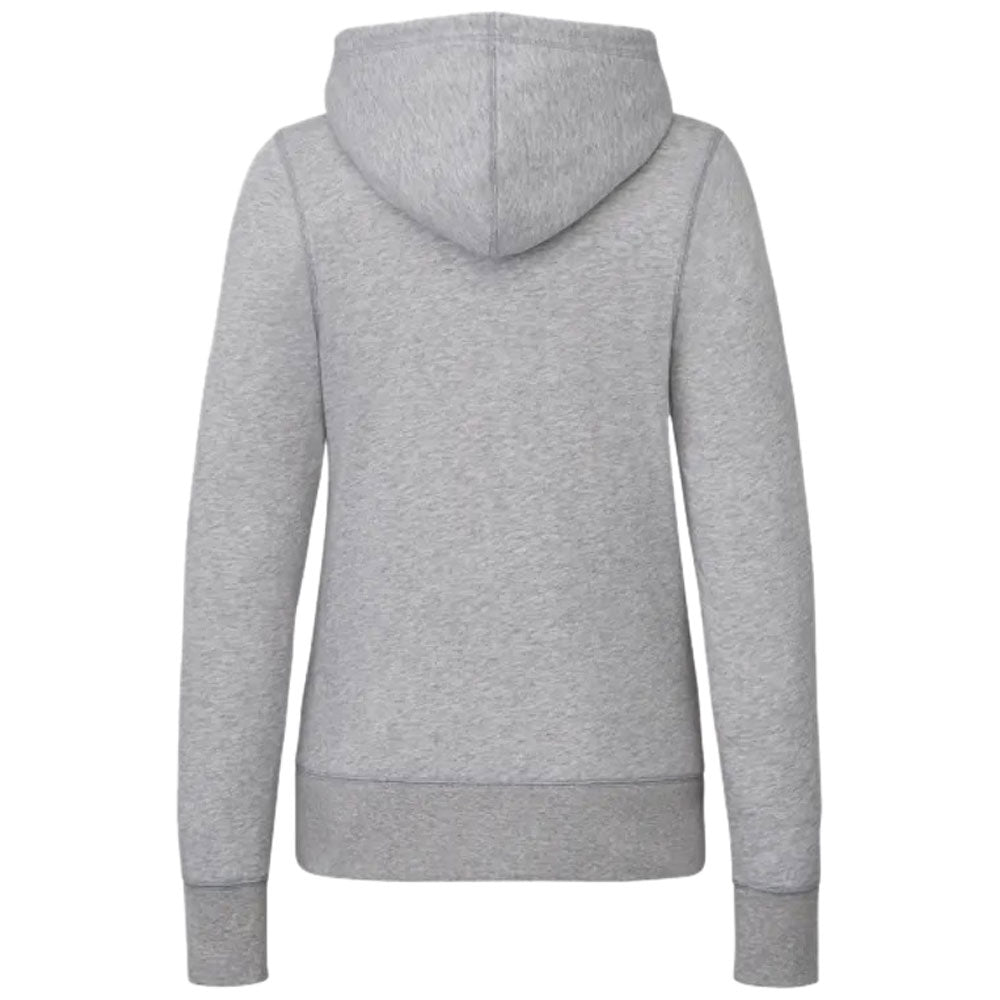 Elevate Women's Heather Grey Argus Eco Fleece Full Zip Hoody