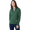 Elevate Women's Juniper Heather Argus Eco Fleece Full Zip Hoody