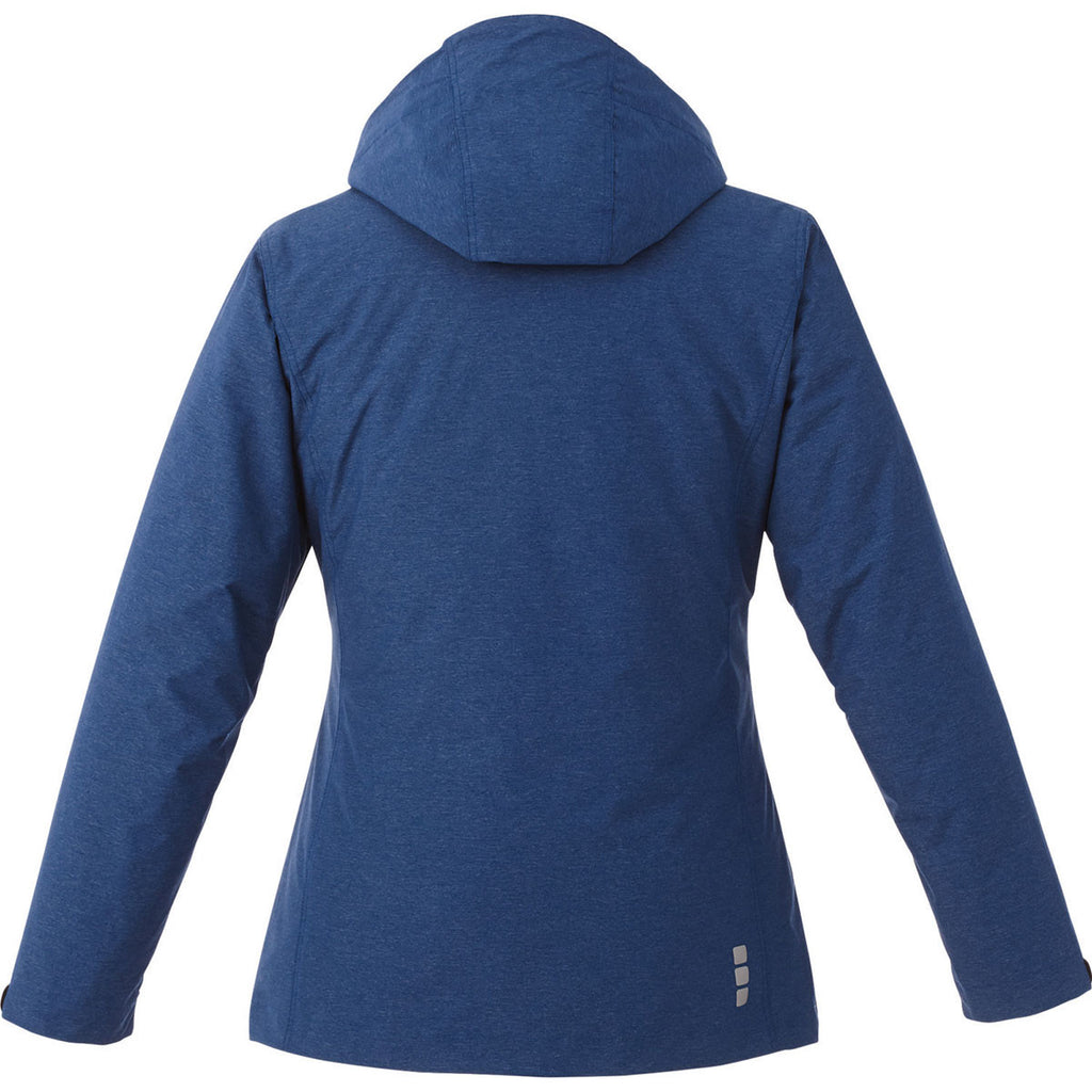 Elevate Women's Metro Blue Heather Delamar 3-in-1 Jacket