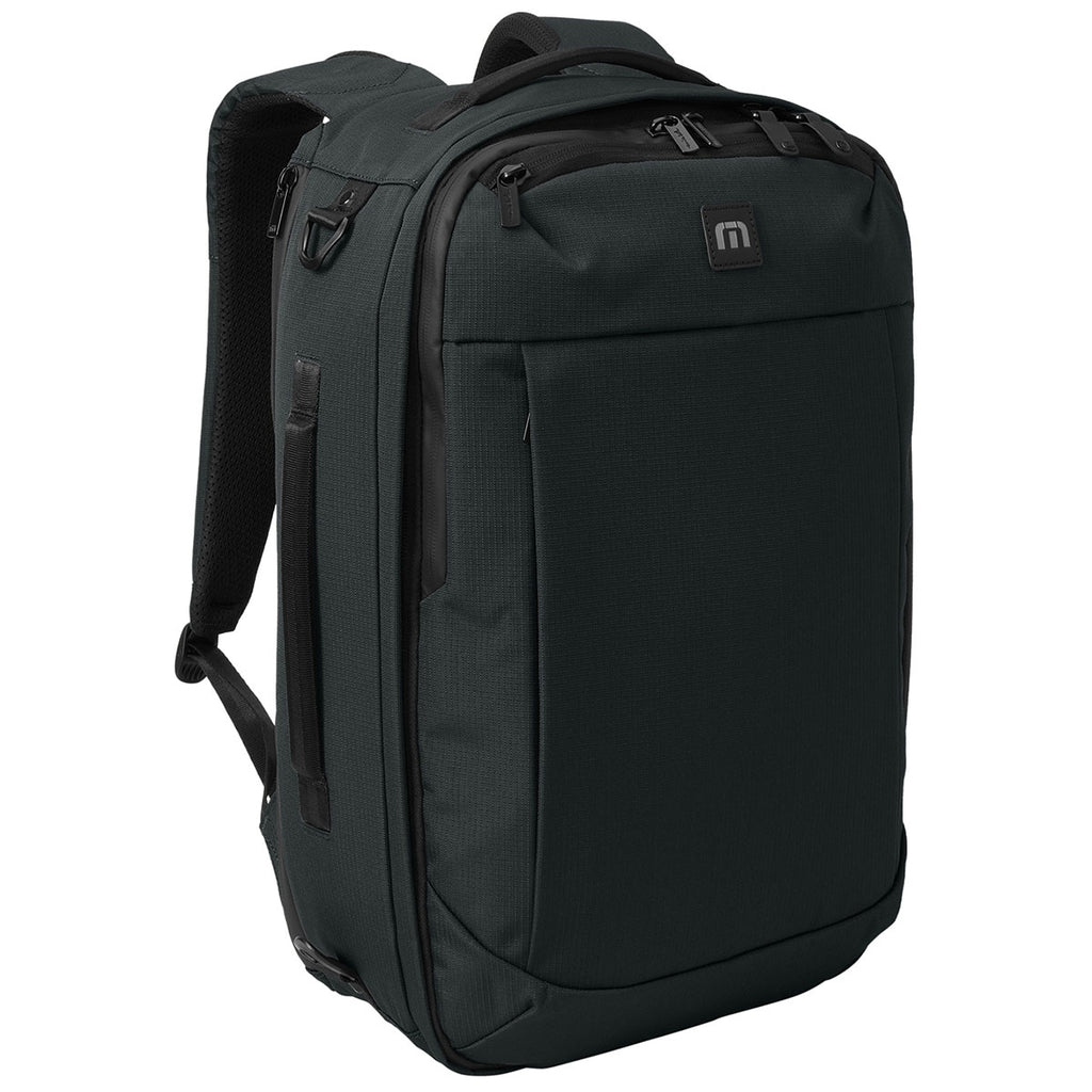 TravisMathew Black Lateral Convertible Backpack