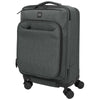 TravisMathew Graphite Heather Quad Carry-On Spinner