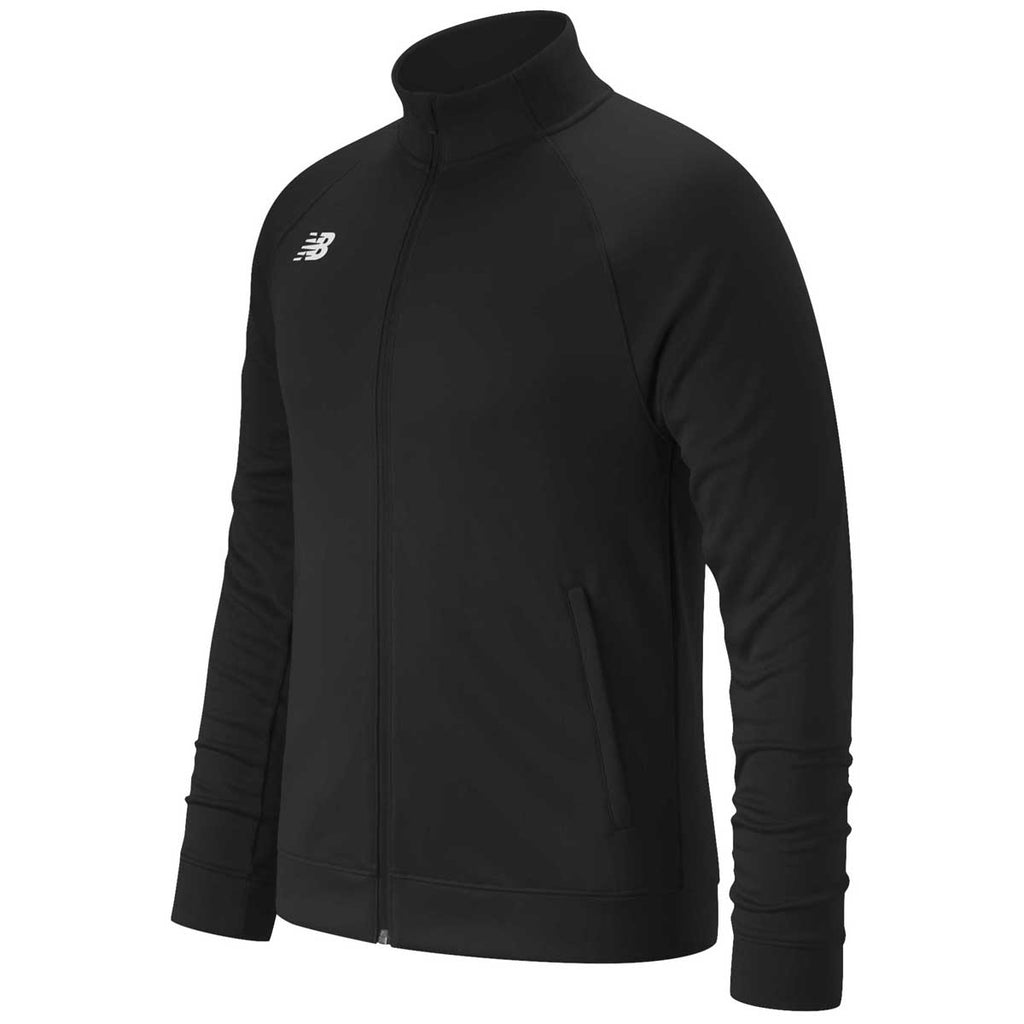 New Balance Men's Team Black Knit Training Jacket