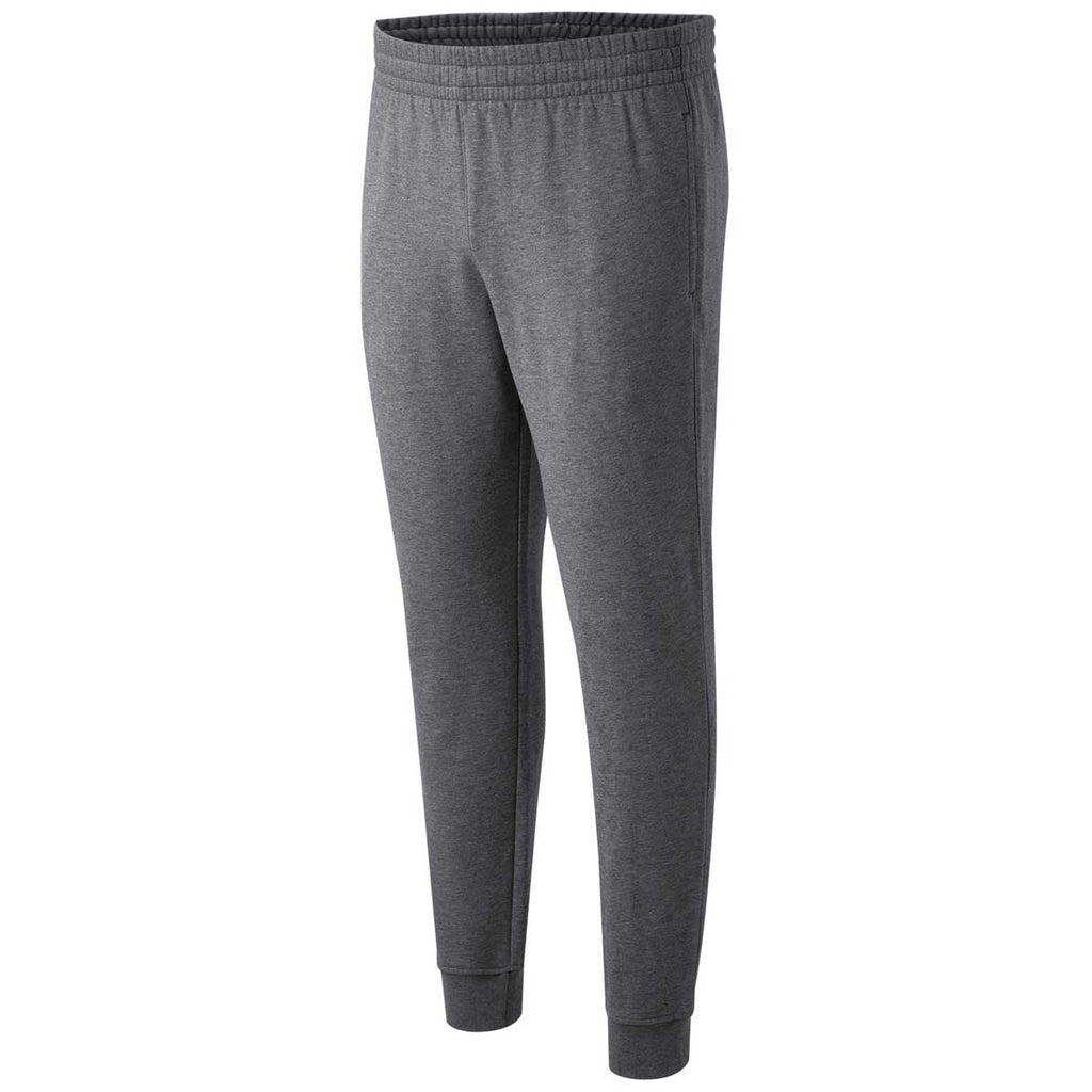 New Balance Men's Mid Heather Grey Fleece Jogger