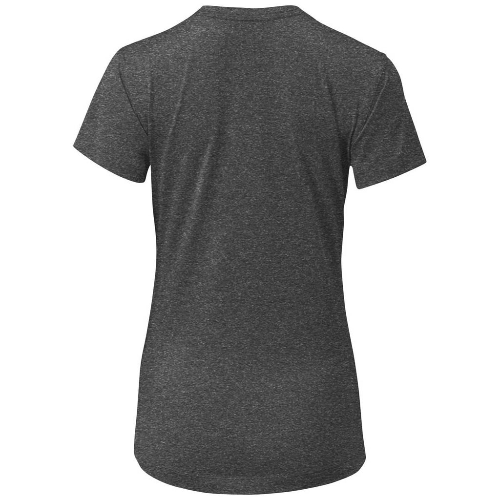 New Balance Women's Dark Heather Short Sleeve Tech Tee