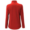 New Balance Women's Team Red Lightweight Solid Half Zip