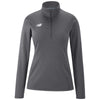 New Balance Women's Gunmetal Thermal Half Zip