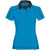 Stormtech Women's Electric Blue/Black Crossover Performance Polo