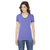 American Apparel Women's Triblend Orchid Short-Sleeve Track T-Shirt