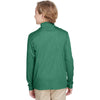 Team 365 Youth Sport Forest Heather Zone Sonic Heather Performance Quarter-Zip