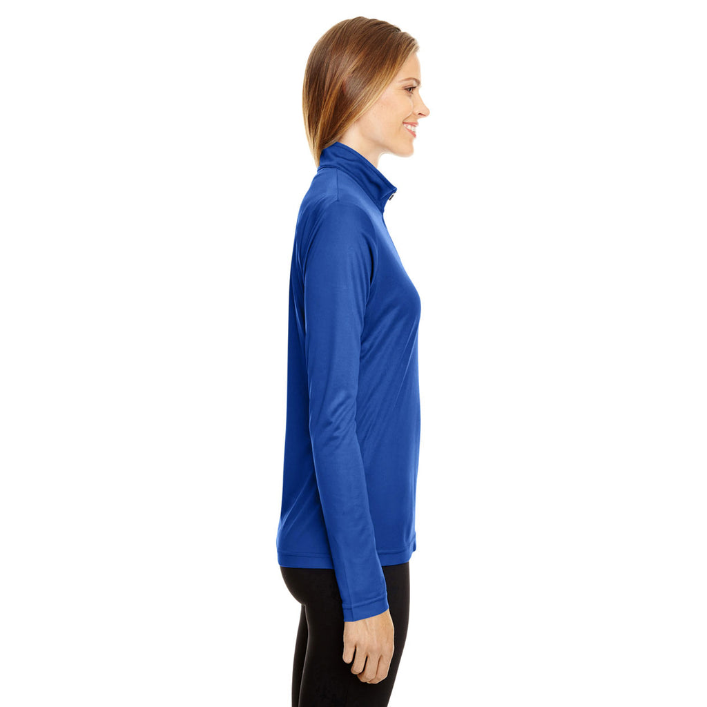 Team 365 Women's Sport Royal Zone Performance Quarter-Zip