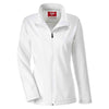 Team 365 Women's White Leader Soft Shell Jacket