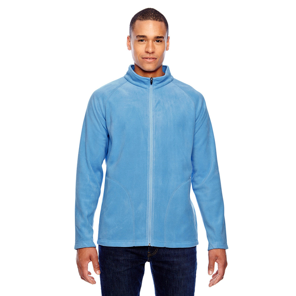 Team 365 Men's Sport Light Blue Campus Microfleece Jacket