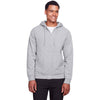 Team 365 Men's Athletic Heather Zone HydroSport Heavyweight Full-Zip Hooded Sweatshirt