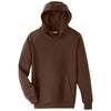 Team 365 Youth Sport Dark Brown Zone HydroSport Heavyweight Pullover Hooded Sweatshirt