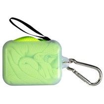 Primeline Lime Green Cooling Towel in Carabiner Case