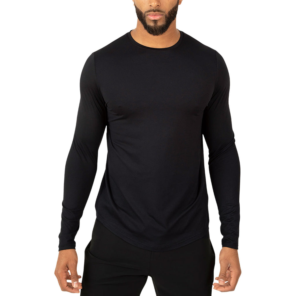 UNRL Men's Black Ultra Long Sleeve