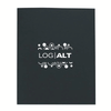 Good Value Black Linen Paper Folder