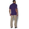 Under Armour Men's Purple Performance Team Polo