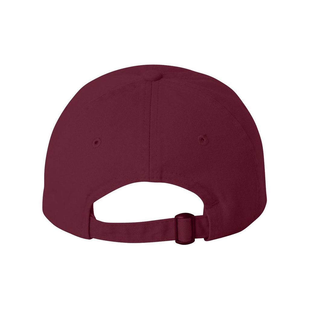 Valucap Maroon Classic Dad's Cap