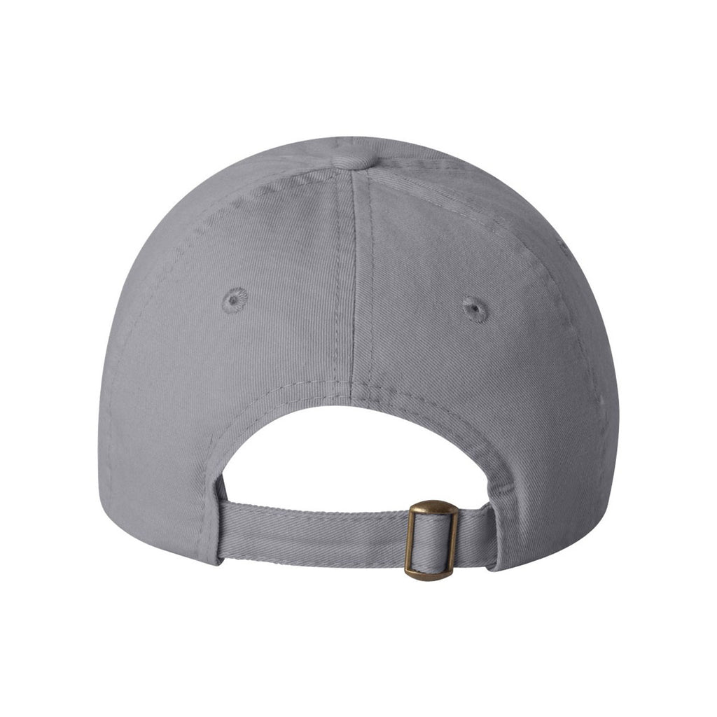 Valucap Grey Small Fit Bio-Washed Unstructured Cap