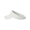 Valucap White Bio-Washed Visor