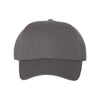 Valucap Charcoal Structured Chino Cap