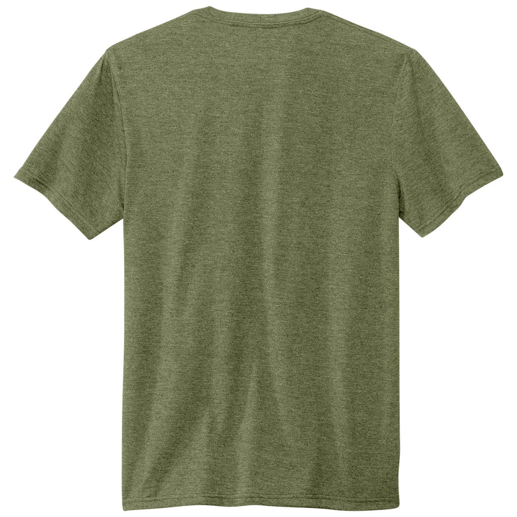 Volunteer Knitwear Unisex Military Green Heather Tri Tee