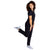 TiScrubs Women's Real Black Stretch 9-Pocket Tall Scrub Pants