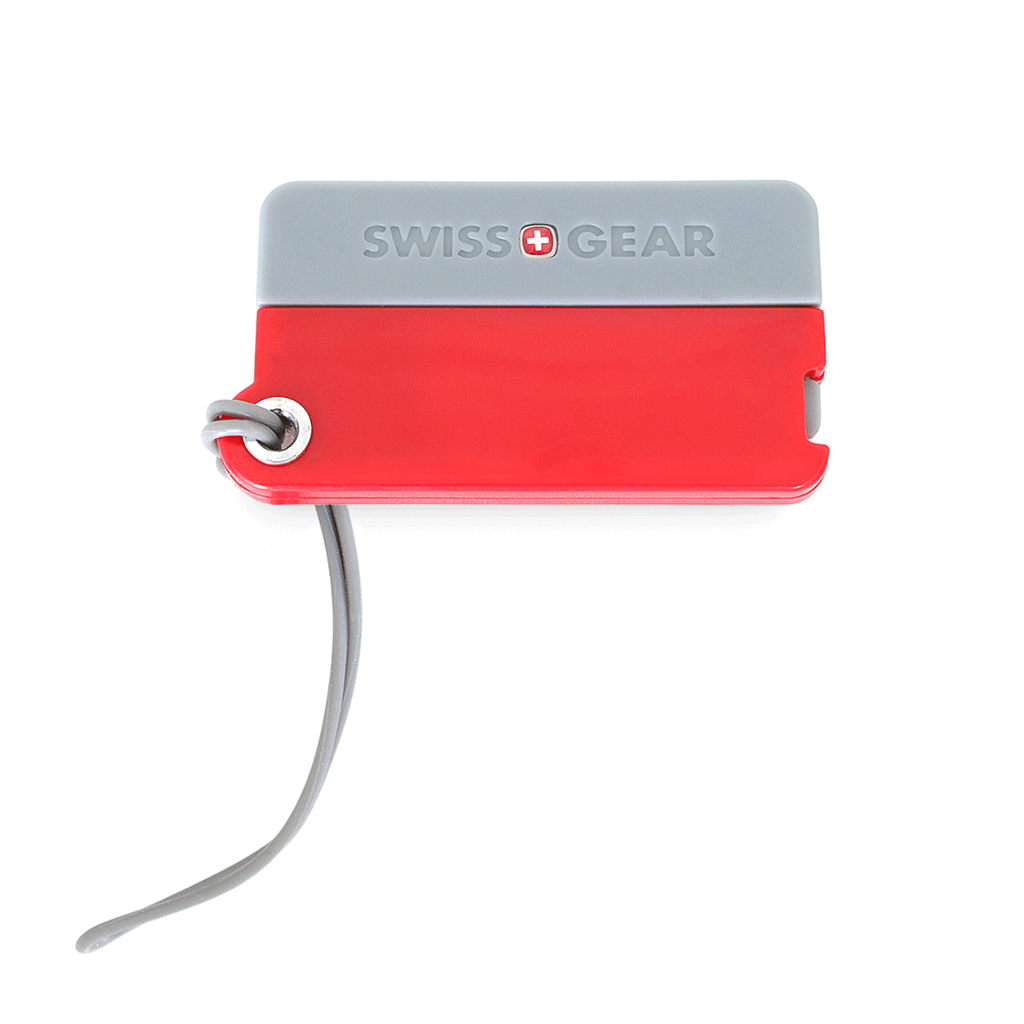 Swissgear Red Luggage Tag Twin Pack