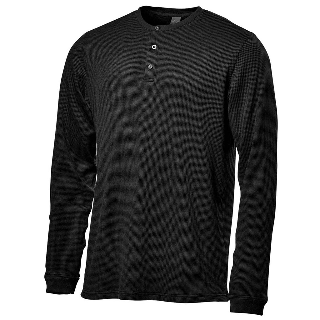 Stormtech Men's Black Ashburn Henley