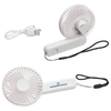 Ariel Premium White Mini Breeze Rechargeable Hand Fan