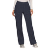 Cherokee Women's Pewter Workwear Revolution Mid Rise Pull-on Cargo Pant