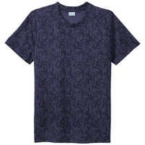 Sport-Tek Youth True Navy PosiCharge Digi Camo Short Sleeve Tee