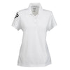 adidas Golf Women's ClimaCool White S/S Mesh Polo